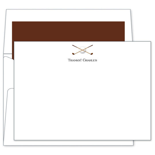 Fairway Flat Note Cards